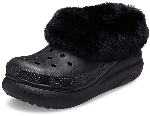 Crocs Unisex-Adult Classic Furever Crush Lined Shoe Clog - Product